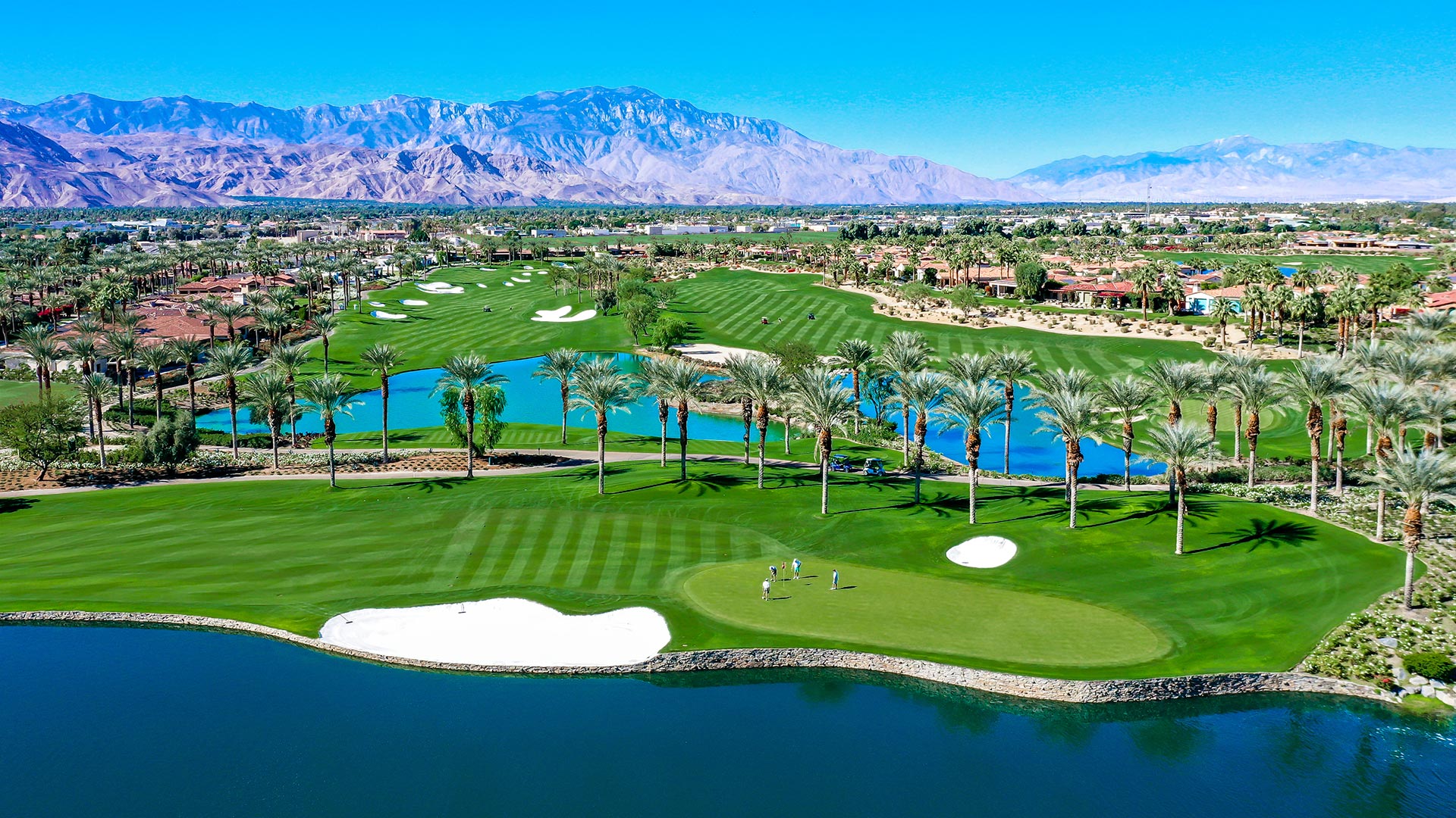 South Course Hole 18, North Course Holes 10 and 18